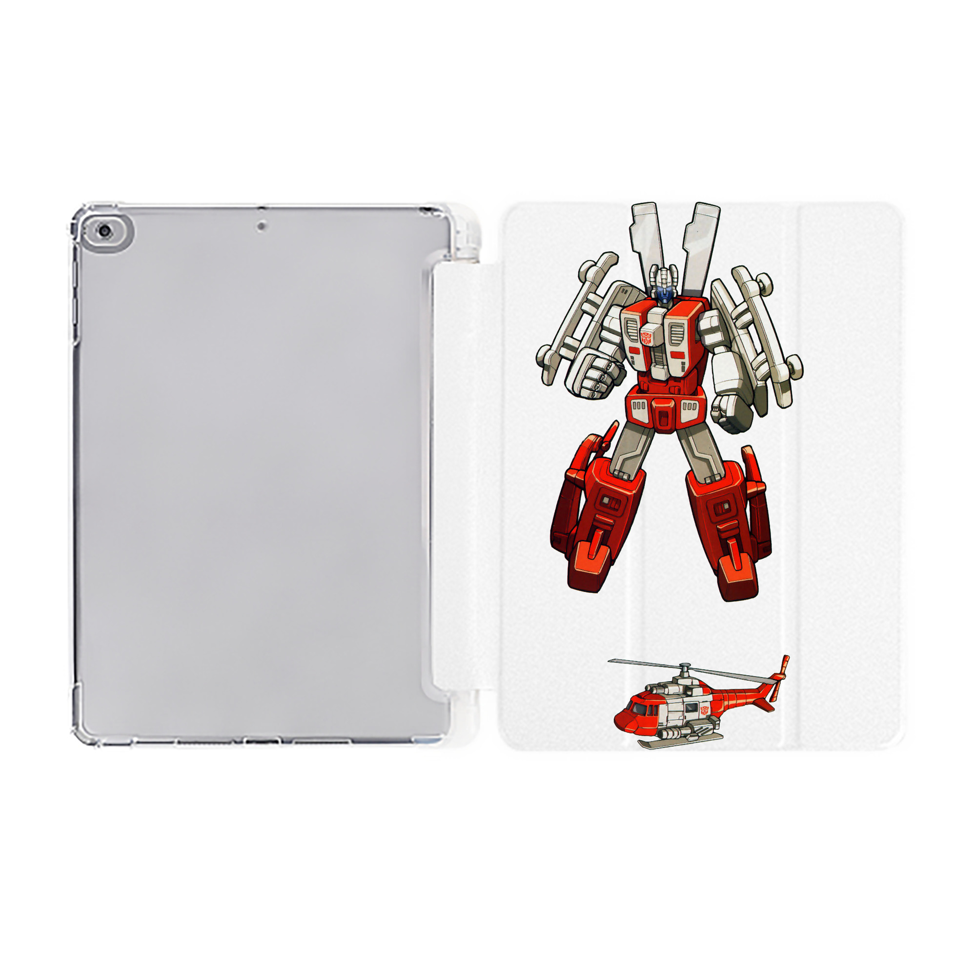 （画像用）  IPad ケース ペン収納付き 三つ折りスタンド PUレザー×シリコン 対応機種9.5/10.5/10.9インチ